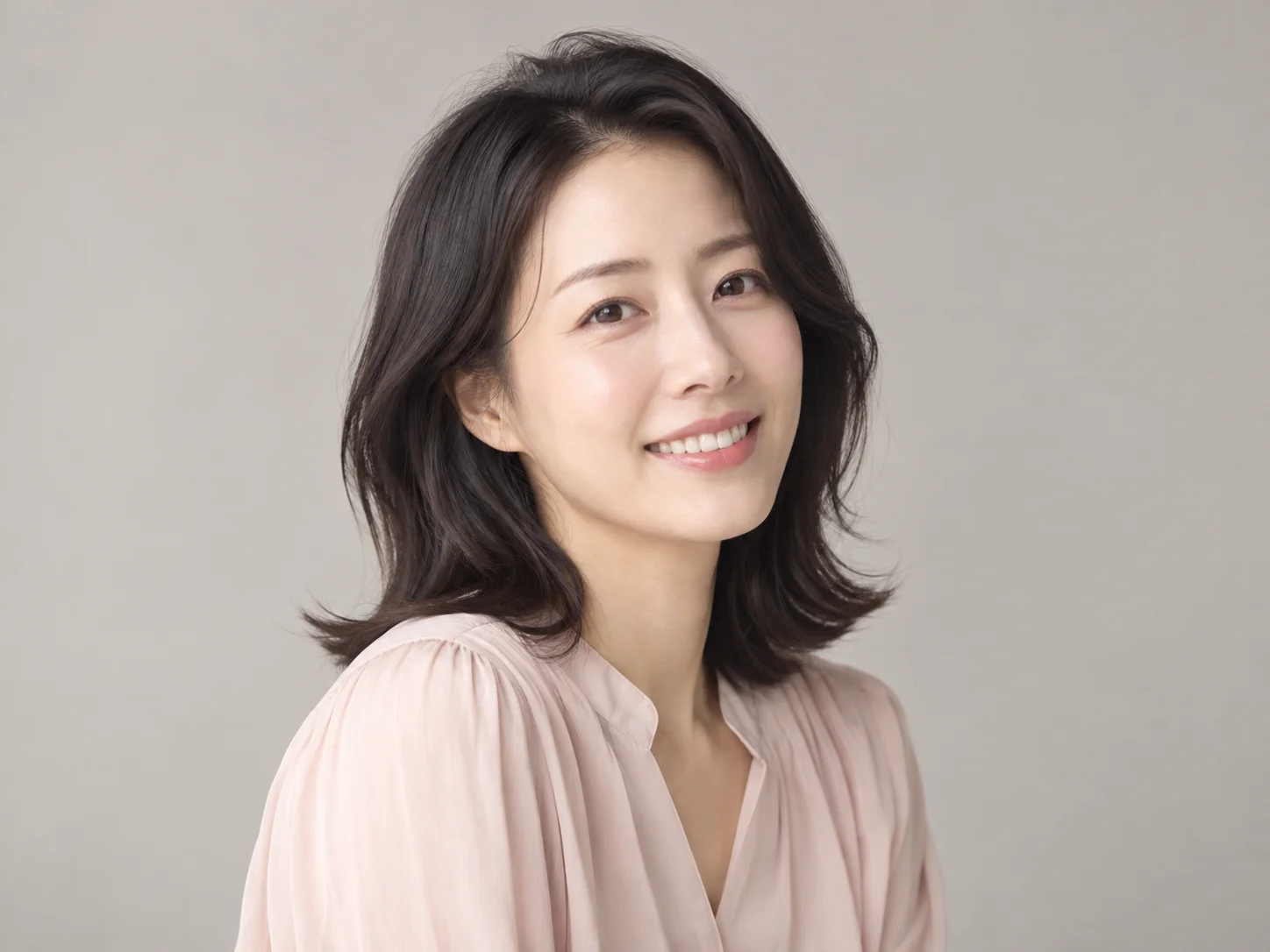 가지런함을 넘어, 나의 생활까지 생각하는 교정 · AI 생성 가상 여성 모델, 실제 환자나 치료 결과가 아닌 설명용 이미지